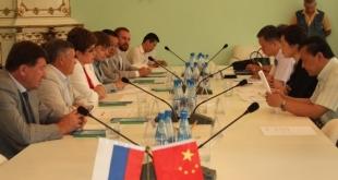 Первая международная встреча Н.Н. Ждановой с зам. руководителя Постоянного комитета ВСНП г. Маньчжурии г-жой Чжан Цзин. Июль 2014 года
