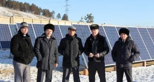 Н.В.Мерзликин посетил солнечную электростанцию. 03 февраля 2016 года