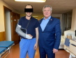 Сергей Михайлов навестил раненых забайкальцев в военных госпиталях